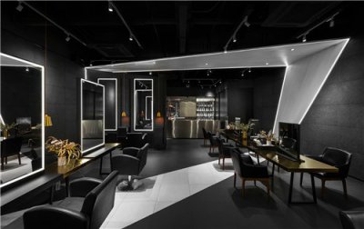 【星空装饰】合肥美发店装修