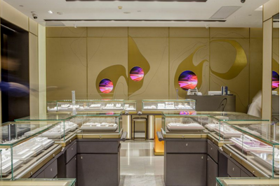 如何设计一个珠宝店【星空装饰】