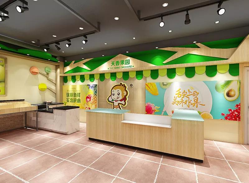 合肥店面装修，合肥水果店装修有妙招